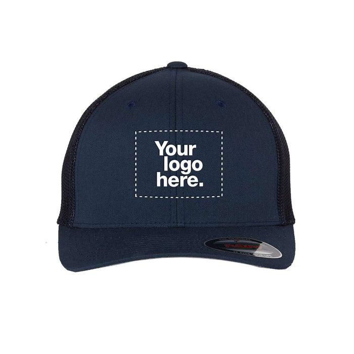 Flexfit: 6 Panel Trucker Cap (Fitted)