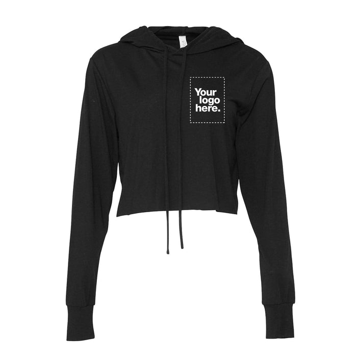Bella Canvas TriBlend Crop Top Hoodie