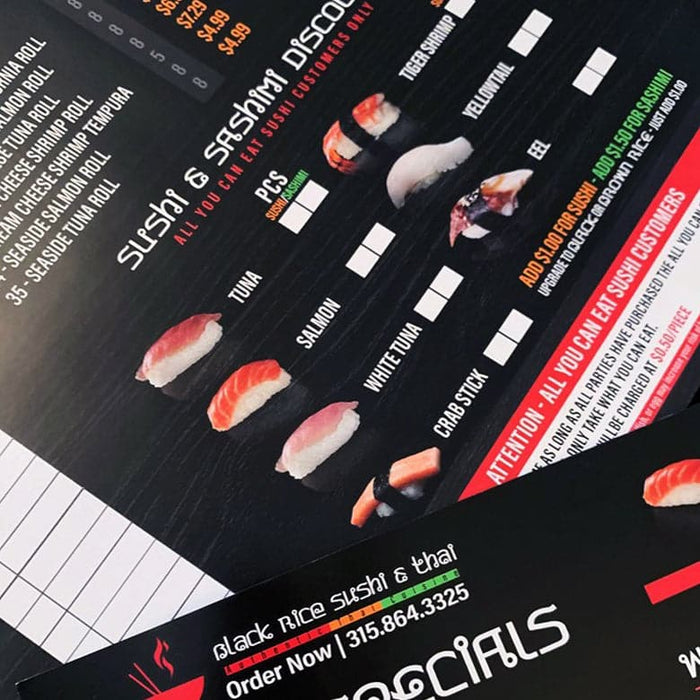 Brochures 70lb Stock (Economy)