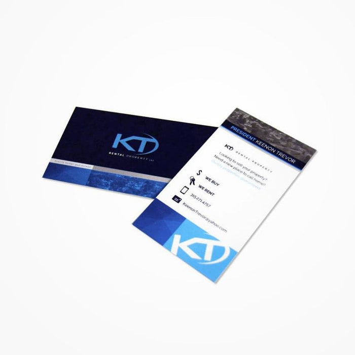 Metallic Foil Business Cards