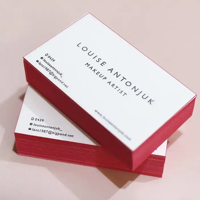 Painted Edge Business Cards