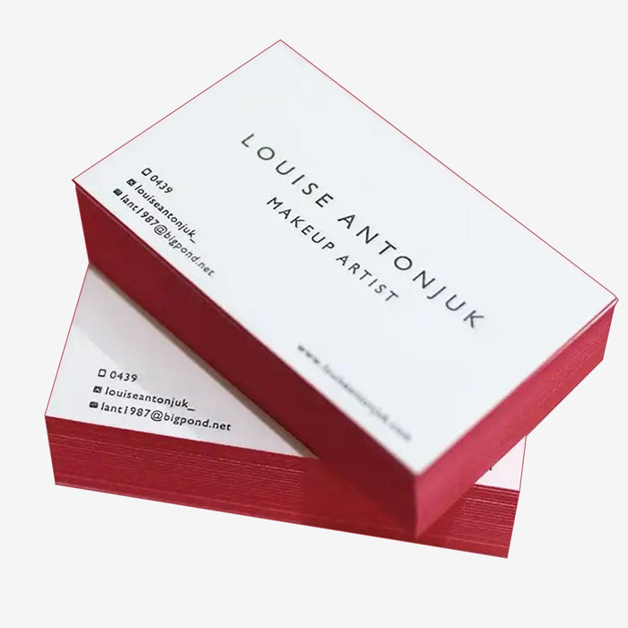 Painted Edge Business Cards